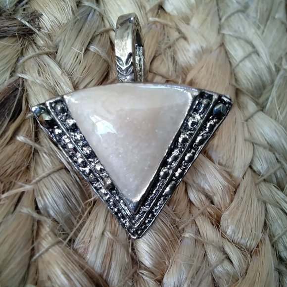 Vintage Jewelry - Vintage -Triangle shape Pendent/Slide